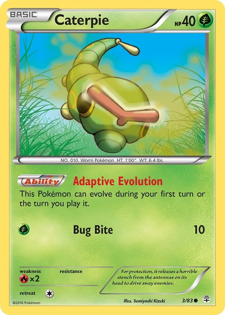 Image for Caterpie (3/83) (GEN) - Pokemon
