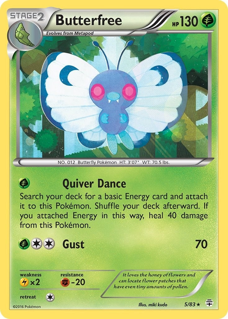 Image for Butterfree (5/83) (GEN) - Pokemon