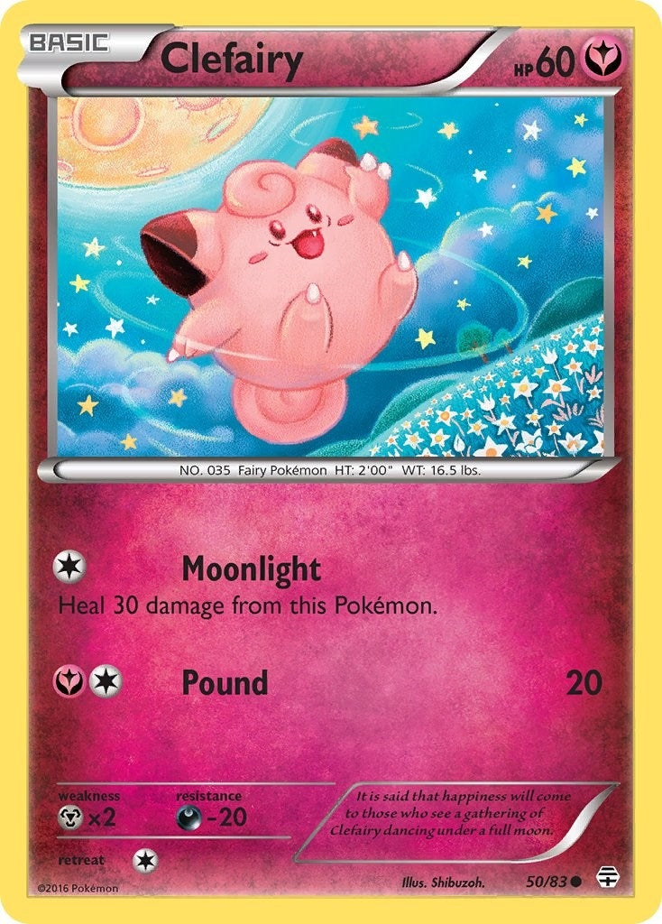 Image for Clefairy (50/83) (GEN) - Pokemon
