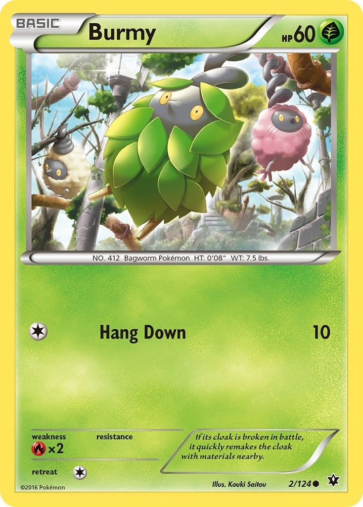 Image for Burmy (2/124) (FCO) - Pokemon
