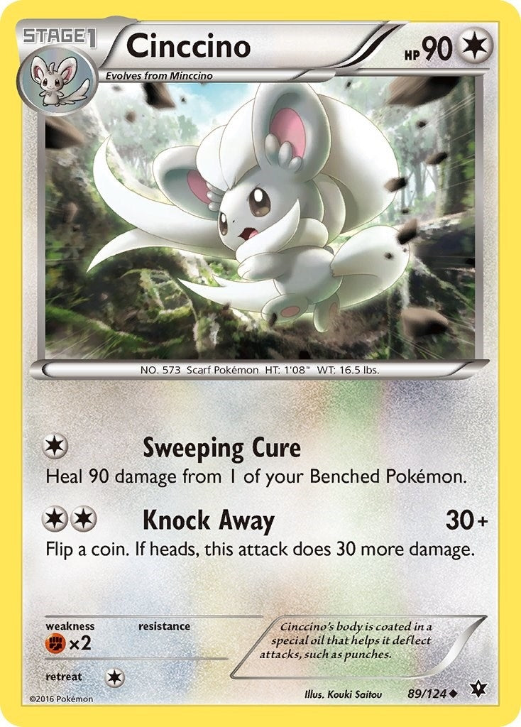 Image for Cinccino (89) (89/124) (FCO) - Pokemon
