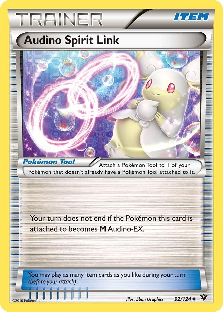 Image for Audino Spirit Link (92/124) (FCO) - Pokemon