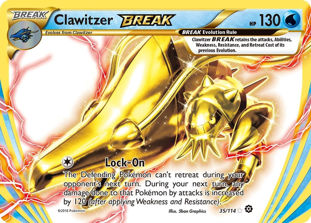 Image for Clawitzer BREAK (35/114) (STS) - Pokemon