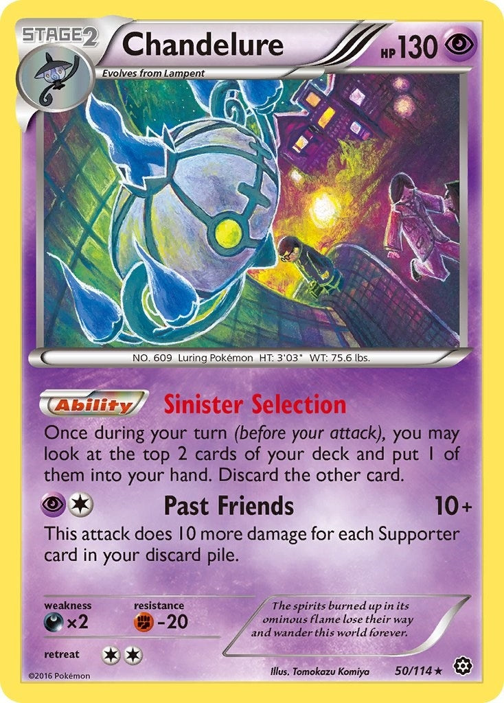 Image for Chandelure (50/114) (STS) - Pokemon