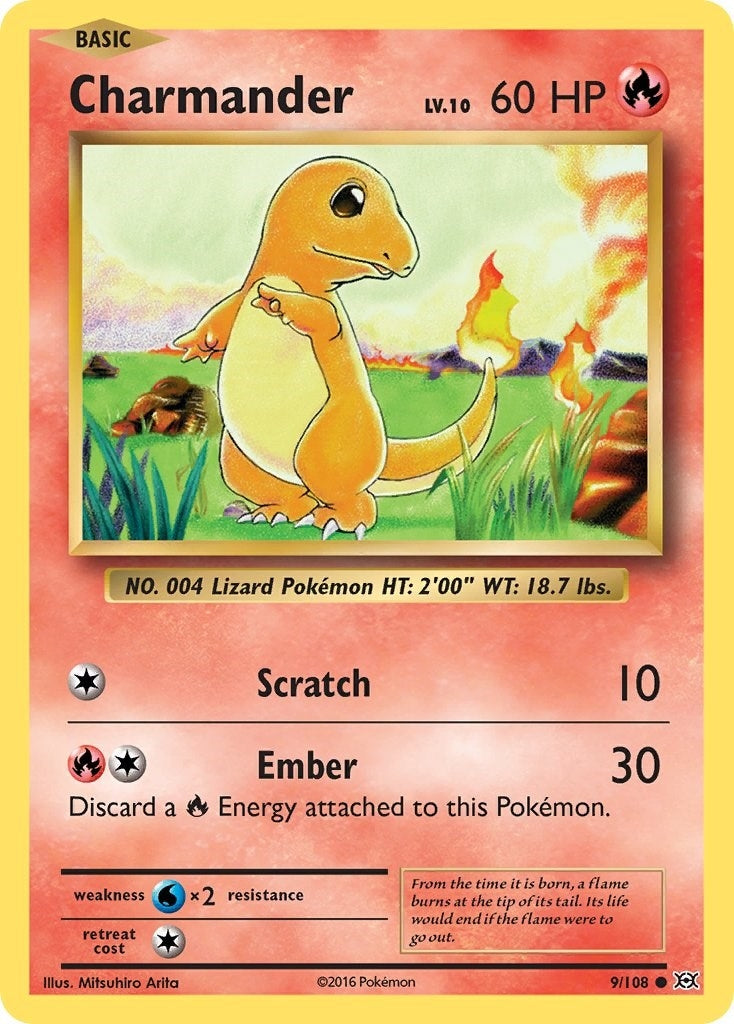 Image for Charmander (9/108) (EVO) - Pokemon