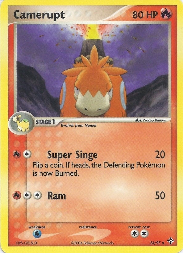 Image for Camerupt (24) (BST) - Pokemon