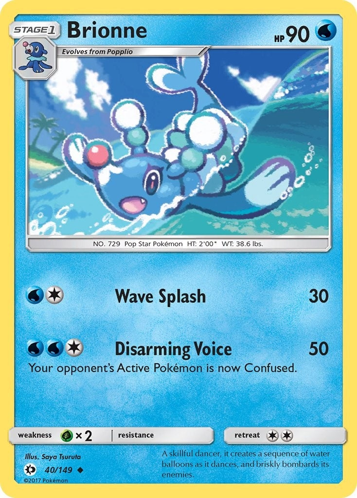 Image for Brionne (40/149) (SM01) - Pokemon
