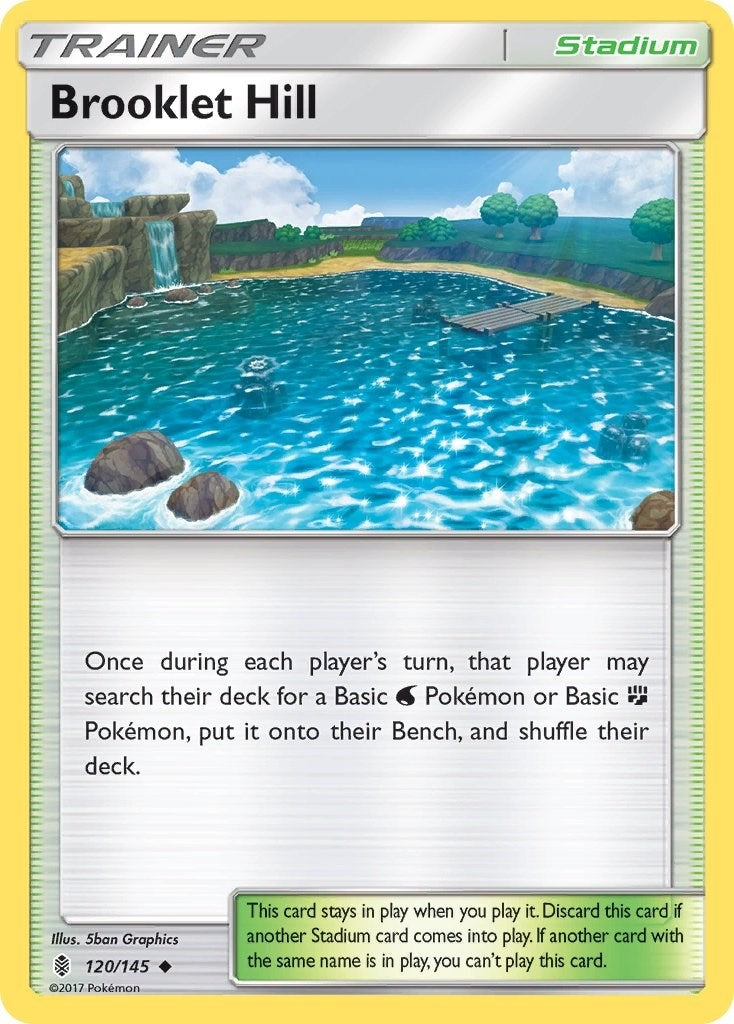 Image for Brooklet Hill (120/145) (SM02) - Pokemon