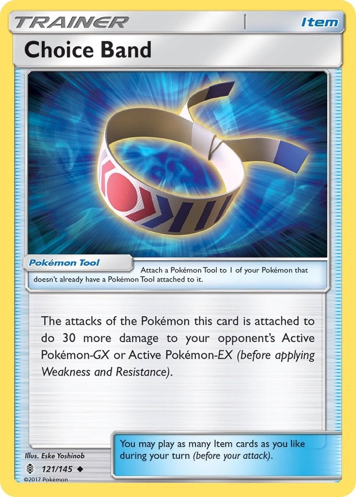 Image for Choice Band (121/145) (SM02) - Pokemon
