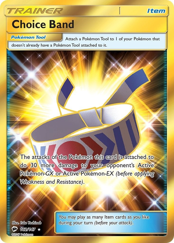 Image for Choice Band (Secret) (162/147) (SM03) - Pokemon