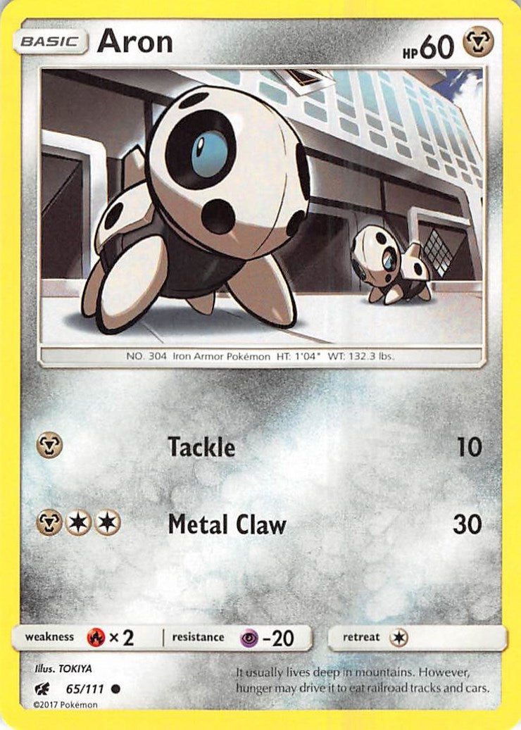 Image for Aron (65/111) (SM04) - Pokemon