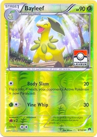 Image for Bayleef - 2/122 (Pokemon League) (002/122) (PR) - Pokemon