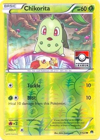 Image for Chikorita - 1/122 (Pokemon League) (001/122) (PR) - Pokemon