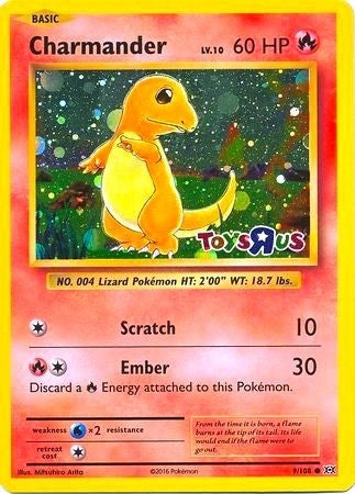 Image for Charmander - 9/108 (Toys R Us Promo) (009/108) (MCAP) - Pokemon