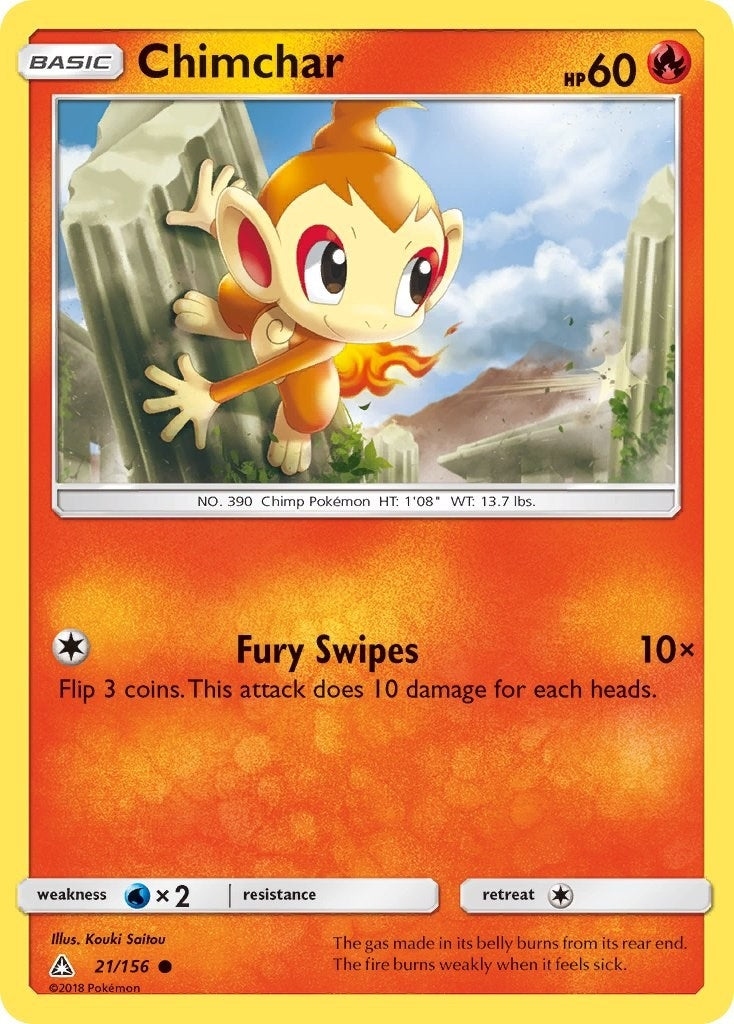 Image for Chimchar (21) (21/156) (SM05) - Pokemon