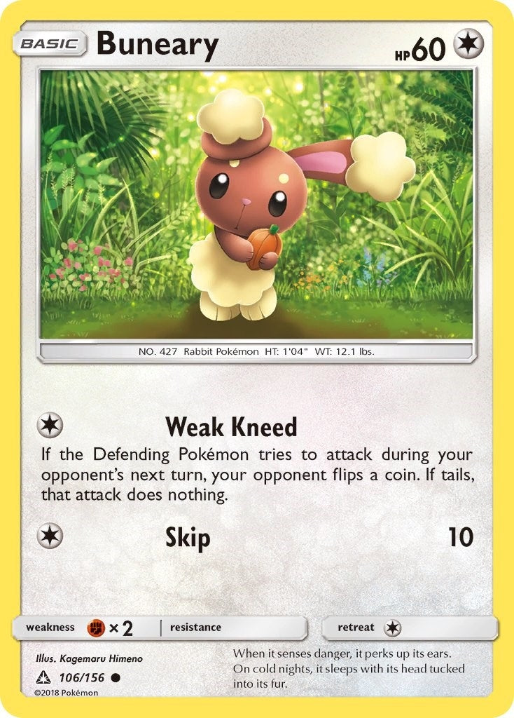 Image for Buneary (106/156) (SM05) - Pokemon