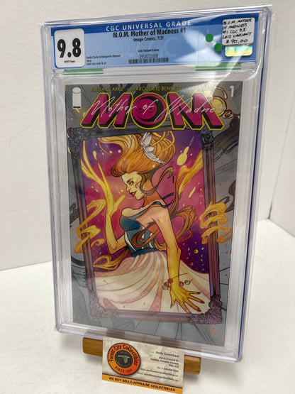 M.O.M. Mother of madness #1 (White Pages) {CGC 9.8}