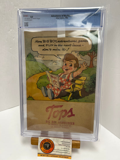Adventures of Big Boy #1 (Off-White to White Pages) {CGC 8.0}