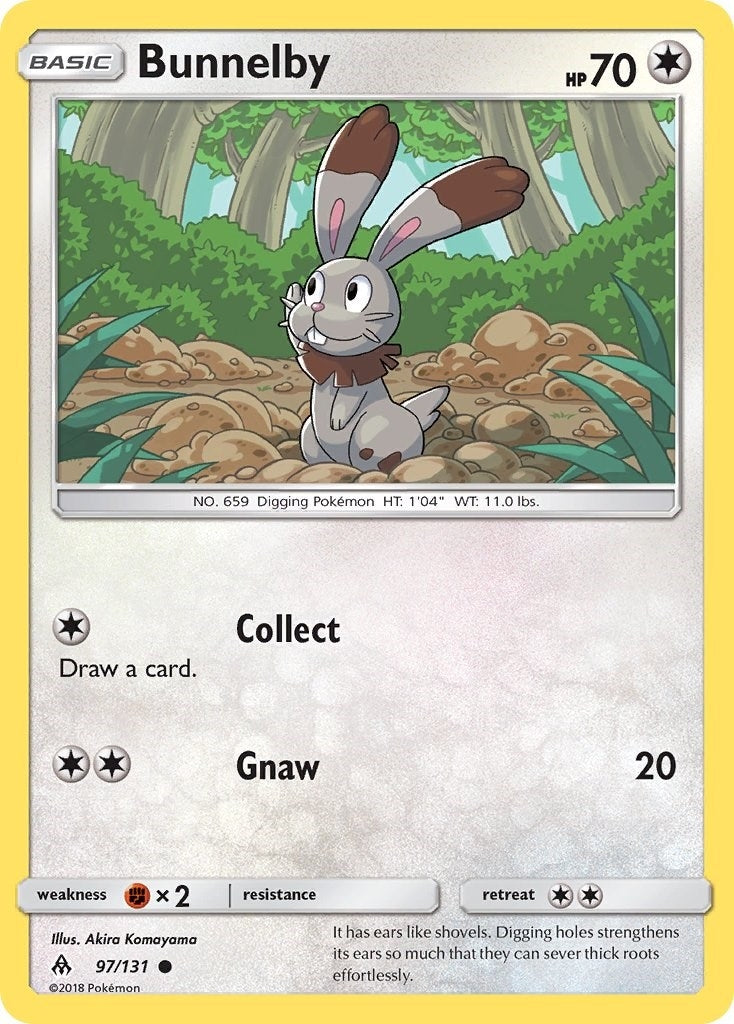 Image for Bunnelby (97/131) (SM06) - Pokemon