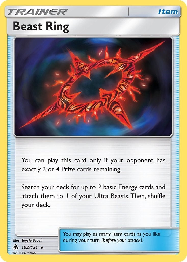 Image for Beast Ring (102/131) (SM06) - Pokemon