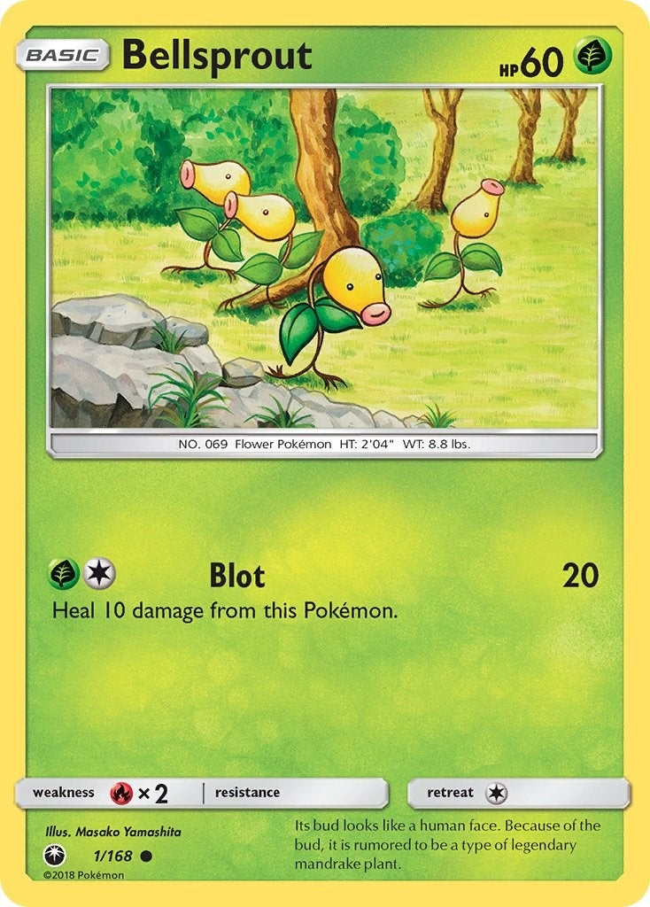 Image for Bellsprout (1/168) (CES) - Pokemon