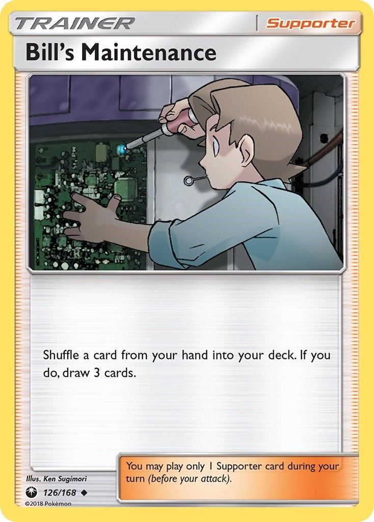 Image for Bill's Maintenance (126/168) (CES) - Pokemon