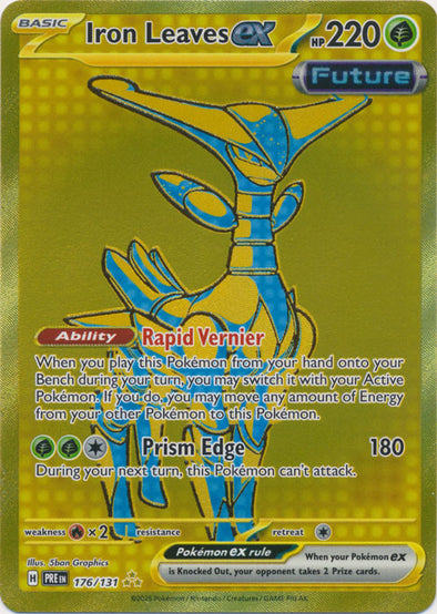 Iron Leaves ex (176/131) [Scarlet & Violet: Prismatic Evolutions]
