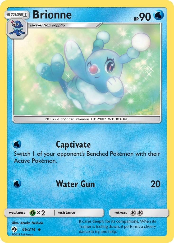 Image for Brionne (66/214) (SM8) - Pokemon