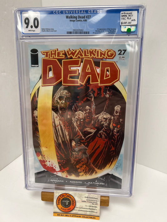 Walking Dead #27 (White Pages) {CGC 9.0}