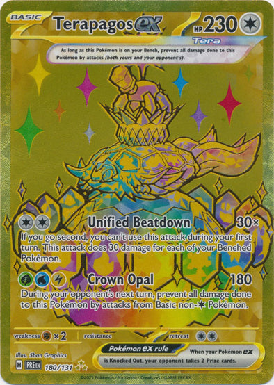 Terapagos ex (180/121) [Scarlet & Violet: Prismatic Evolutions]