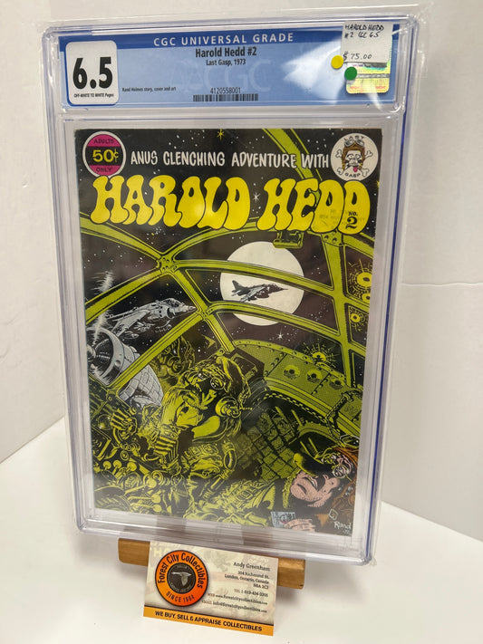Harold hedd #2 (White Pages) {CGC 6.5}