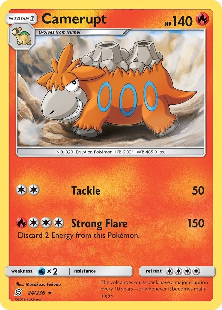 Image for Camerupt (24/236) (SM11) - Pokemon