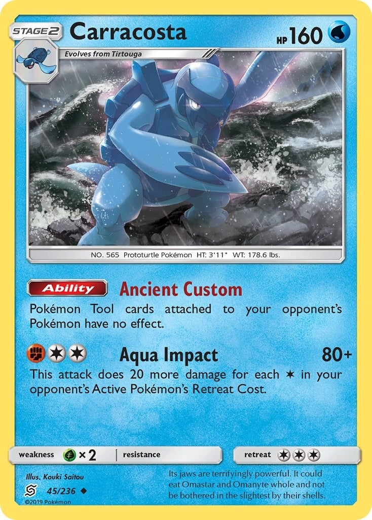 Image for Carracosta (45/236) (SM11) - Pokemon