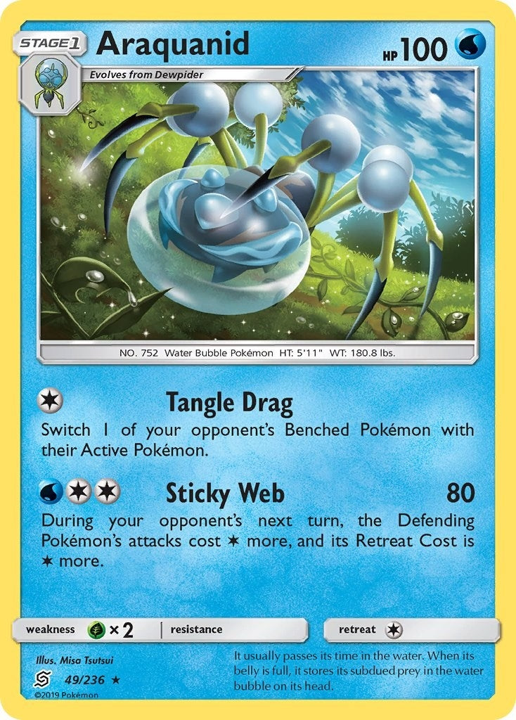 Image for Araquanid (49/236) (SM11) - Pokemon