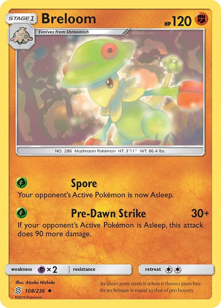 Image for Breloom (108/236) (SM11) - Pokemon