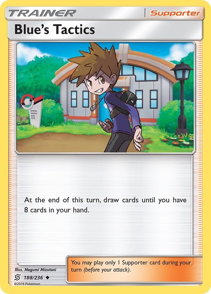 Image for Blue's Tactics (188/236) (SM11) - Pokemon