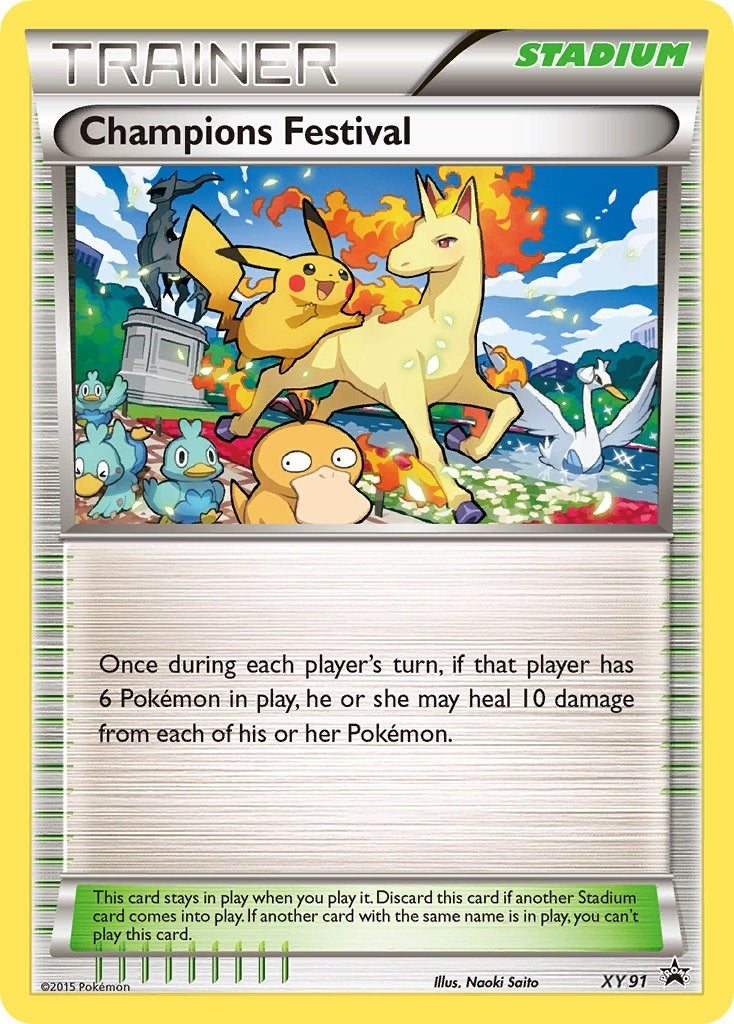 Image for Champions Festival (2015) (XY91) (PR) - Pokemon