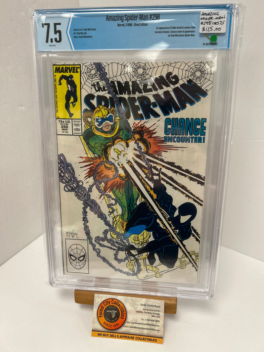 Amazing Spider-man #298 (White Pages) {CBCS 7.5}