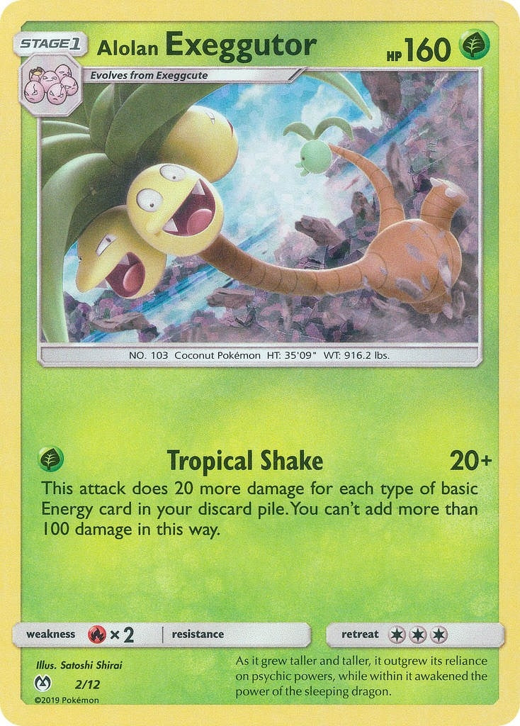 Image for Alolan Exeggutor (002/012) (MCD19) - Pokemon