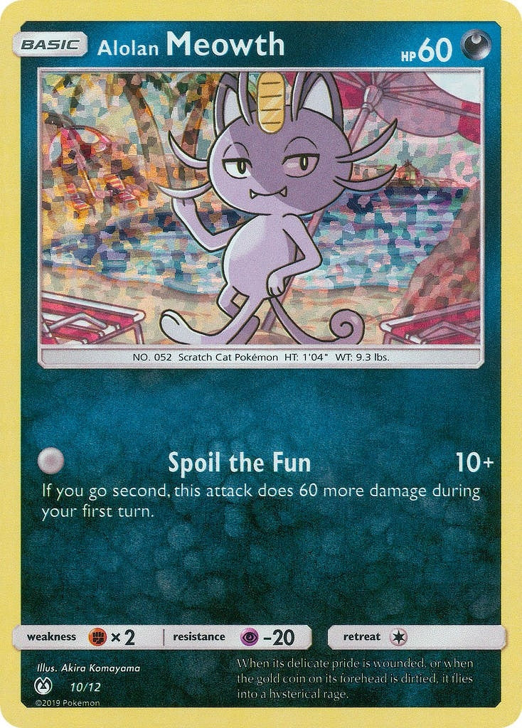 Image for Alolan Meowth (010/012) (MCD19) - Pokemon