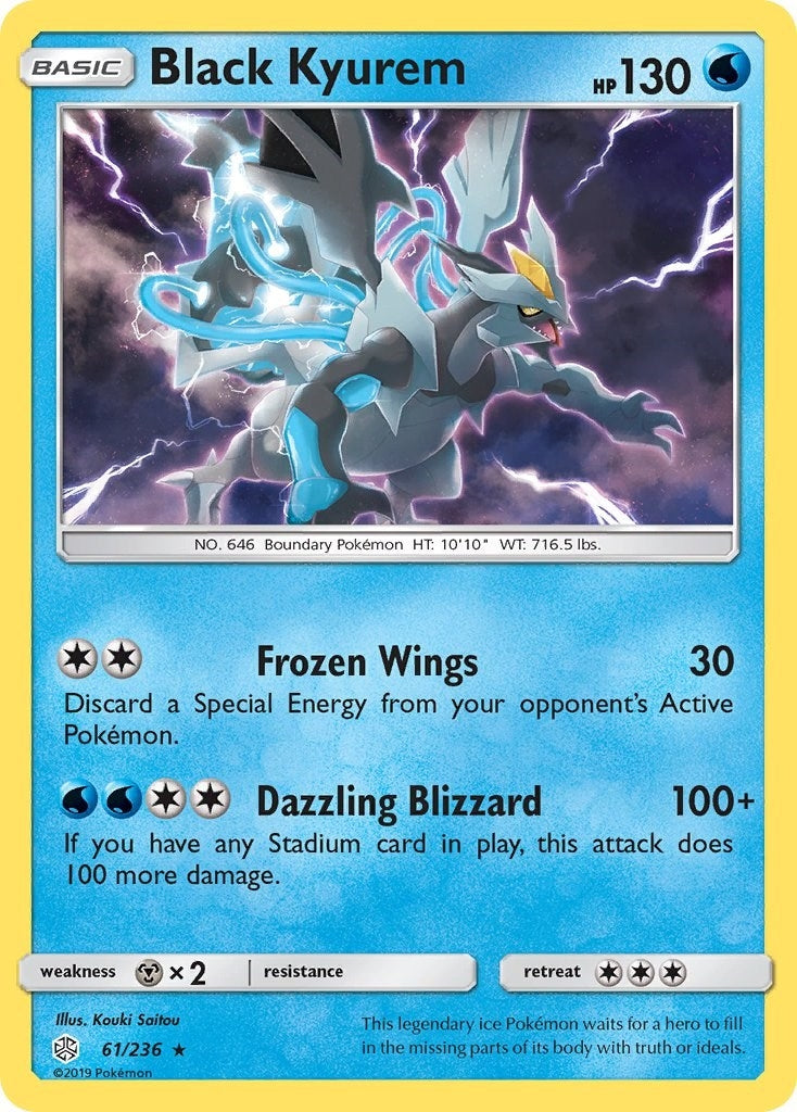 Image for Black Kyurem (61/236) (SM12) - Pokemon