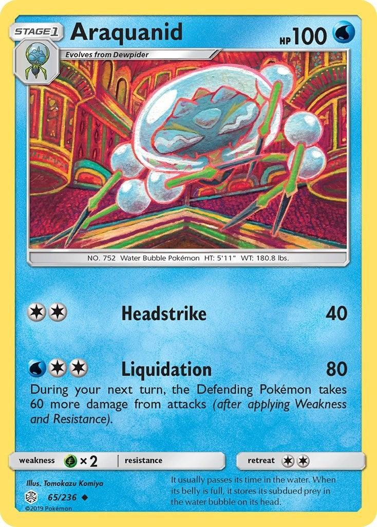 Image for Araquanid (65/236) (SM12) - Pokemon