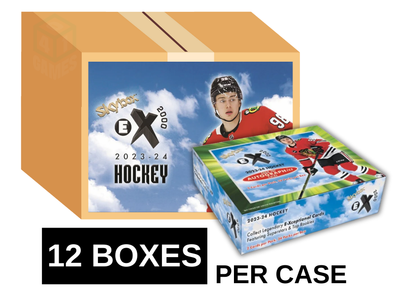 2023-24 Upper Deck Skybox E-X 2000 Hockey Hobby 12 Box Case - IN STOCK CALL FOR PRICE