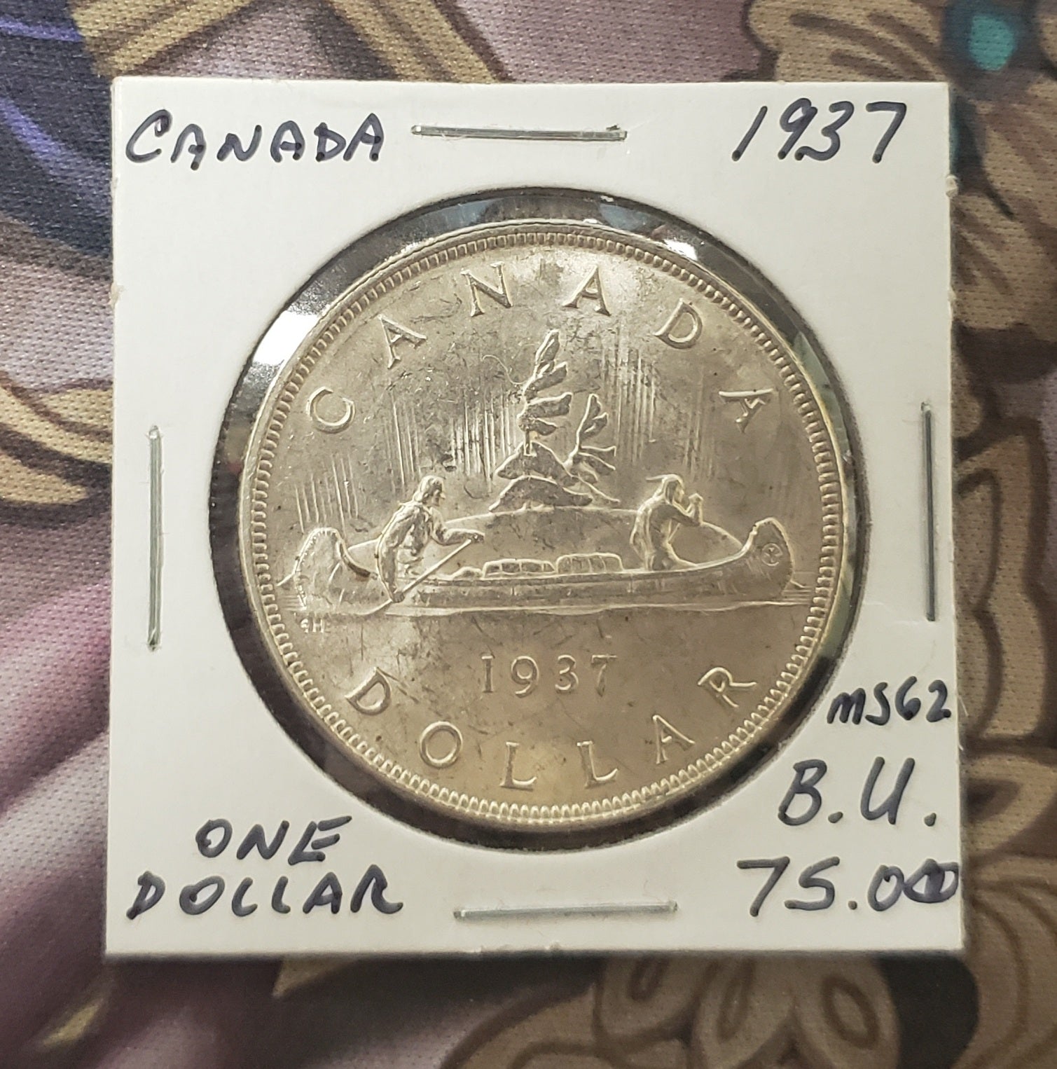 1937 Silver Dollar - BU MS62
