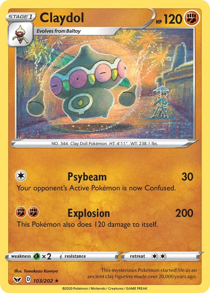 Image for Claydol (103/202) (SWSH01) - Pokemon