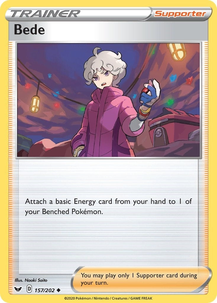 Image for Bede (157/202) (SWSH01) - Pokemon