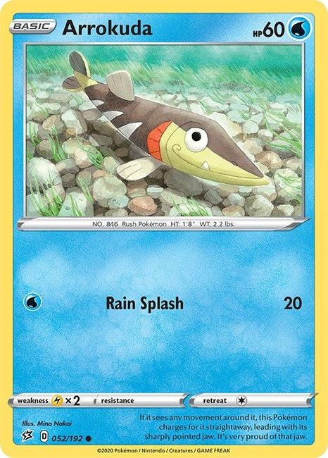 Image for Arrokuda (052/192) (SWSH02) - Pokemon