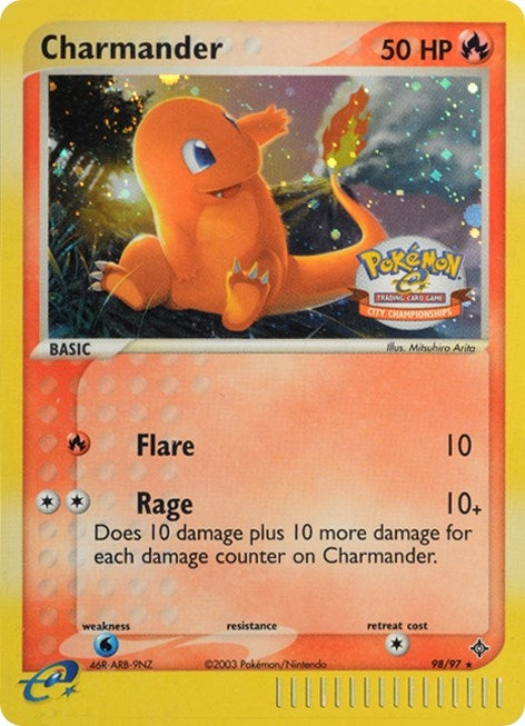 Image for Charmander - 98/97 (City Championships) (098/097) (PR) - Pokemon