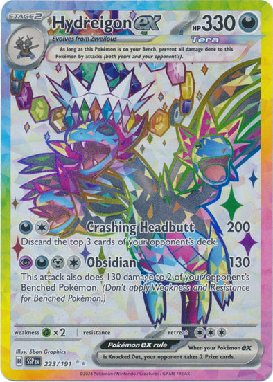 Hydreigon ex - 223/191 - Full Art Ultra Rare