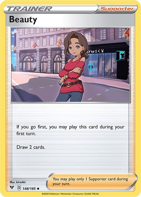Image for Beauty (148/185) (SWSH04) - Pokemon
